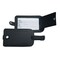Dacasso Classic Black Leather Luggage Tag AG-1098 - alternate 1